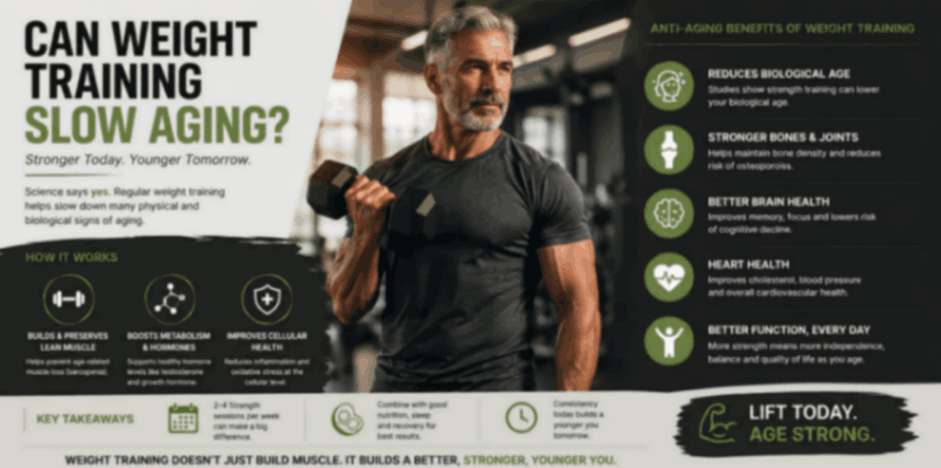 QNT | can weight training slow aging ?